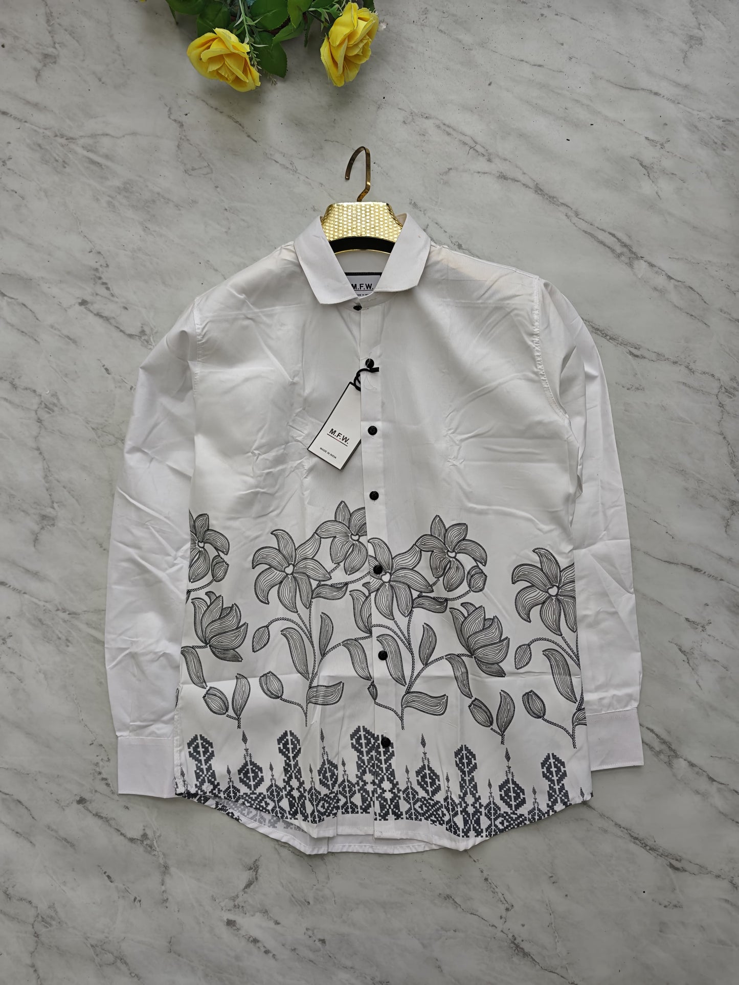 MFW Full sleeve bottom printed shirts Single pcs @299 and Buy 4 pcs combo @999