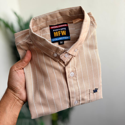 MFW Oxford Stripes Shirt single pcs @299 and Buy 4 pcs combo @999