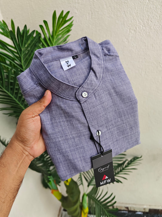 MFW Chinese collar Korean Lenin shirts Single pcs @299 and Buy 4 pcs combo @999