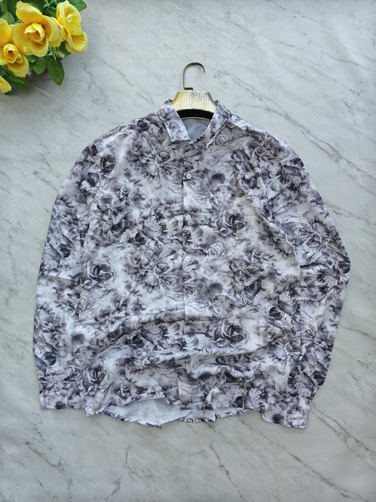 MFW Floral Viscose Printed Full Sleeve Shirt Single pcs @299 and Buy 4 pcs combo @999
