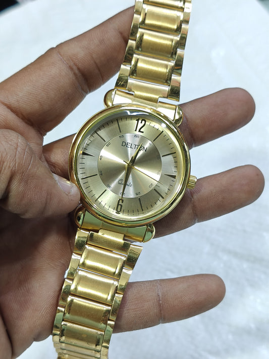 Mens most trendy Gold strap watches @200