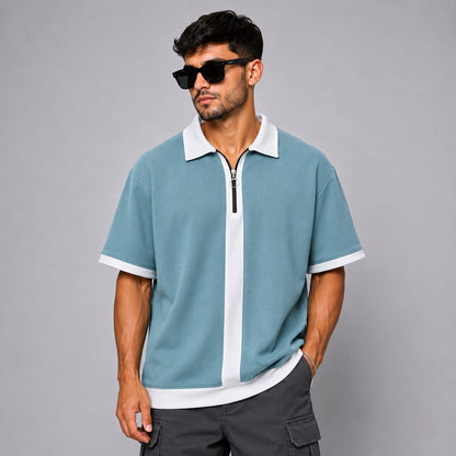 Mfw Korean zipper T shirt buy 1 pc @199 and 3pcs @ 499