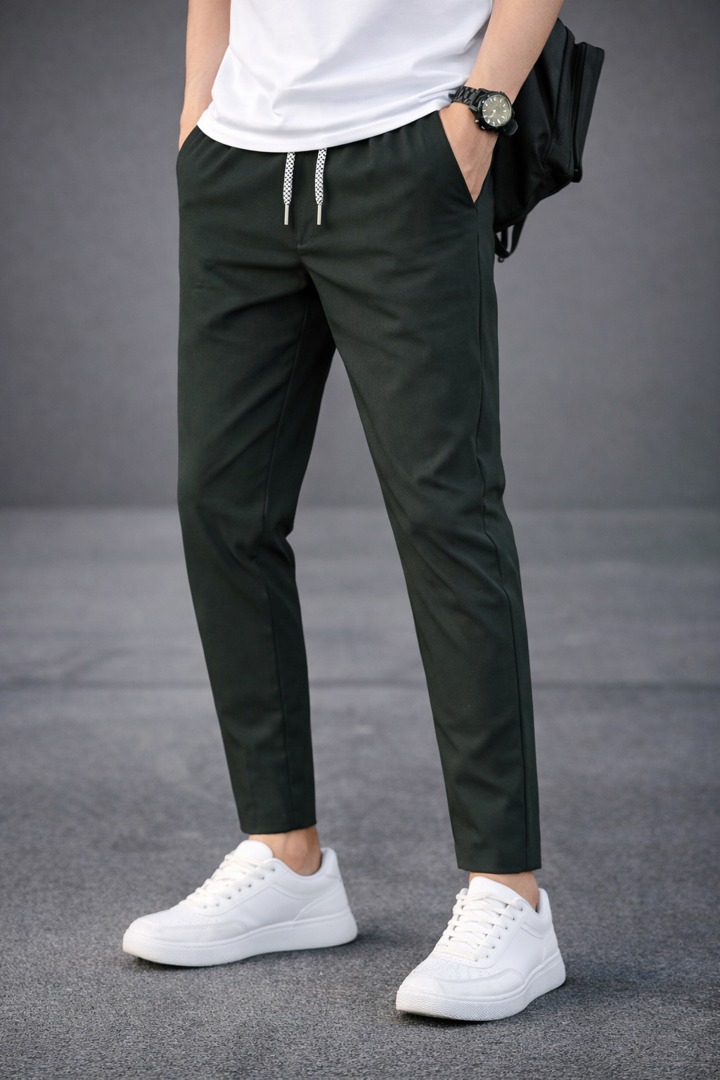 Ns plain track pants buy 3 pcs @499(Green)