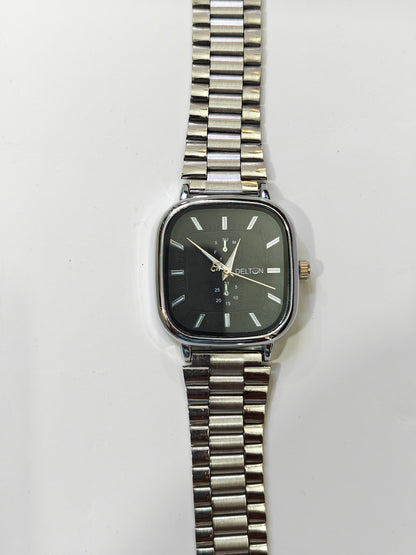 MFW Square style stainless Steel watch Buy @200rs S2