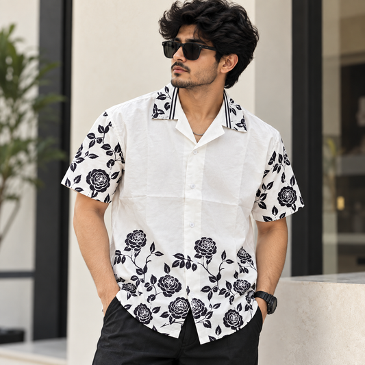 MFW Cuban collar printed shirts Buy @250 rs only