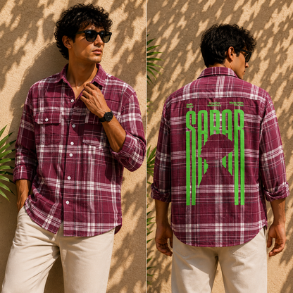 Mfw double pocket back printed Shirts single pcs @299 and Buy 4 pcs combo @999