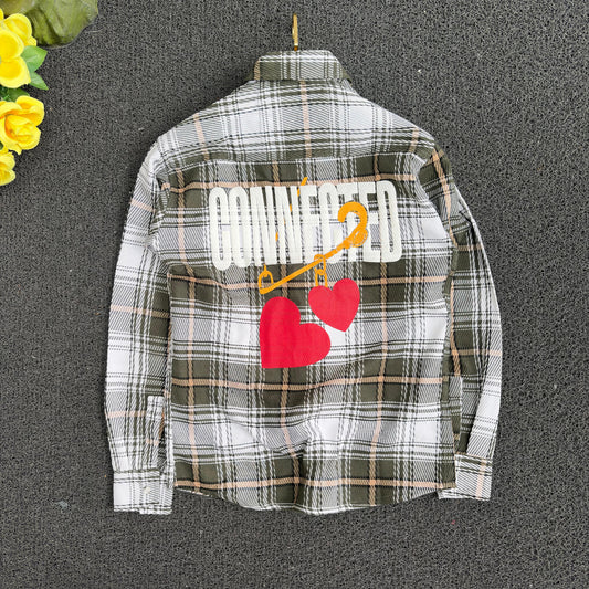 Men's Double pocket  baggy Back printed shirt single pcs @350 and Buy 3 pc combo @999