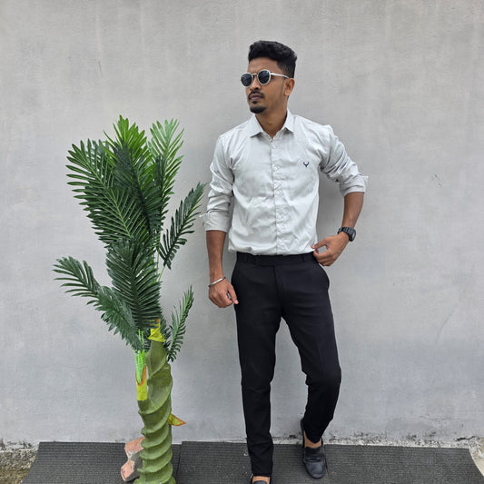 MFW Plain party wear Shirts and Polo Fit pant combo buy @599 only