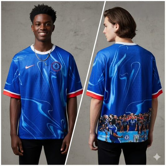Half sleeve front and back printed football jersey buy @200