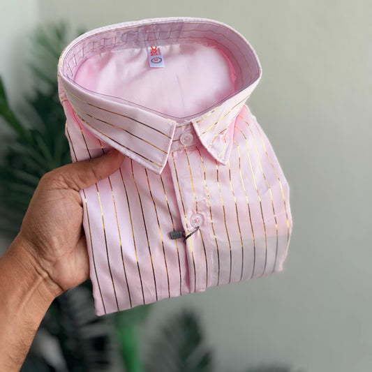 Men's full sleeve Gold foil print satin Shirts single pcs @299 and Buy 4 pcs combo @999