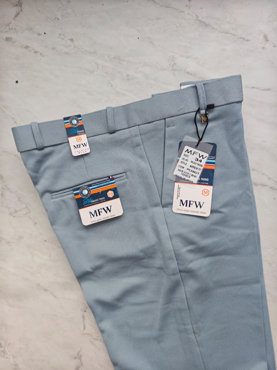 MFW peanut fabric polo fit pants buy @350 rs only
