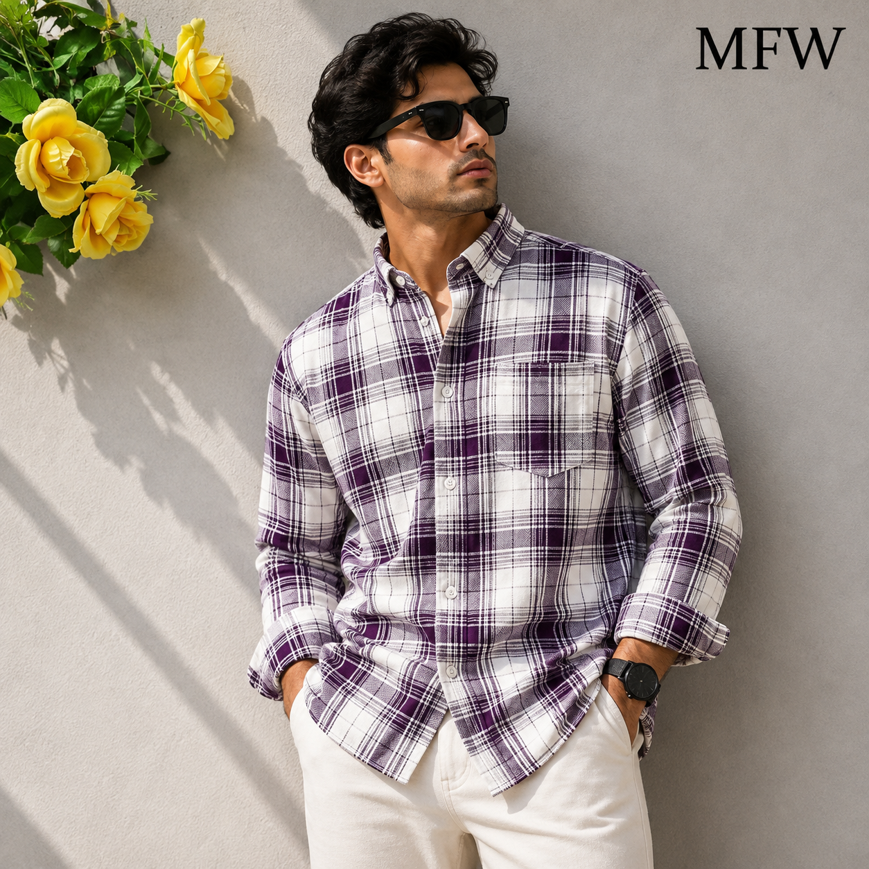 MFW Old money type flannel full sleeve shirts Single pcs @299 and Buy 4 pcs combo @999