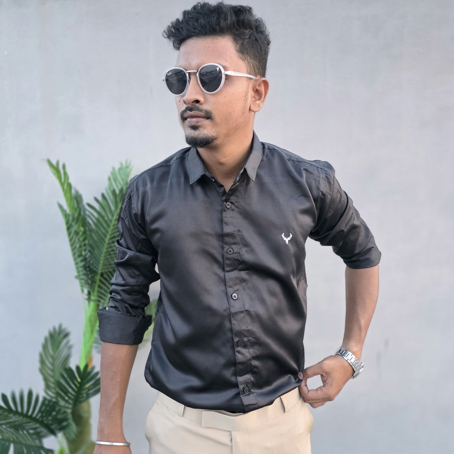 MFW Men's Full sleeve plain party wear Shirts  single pcs @299 and Buy 4 pcs combo @999