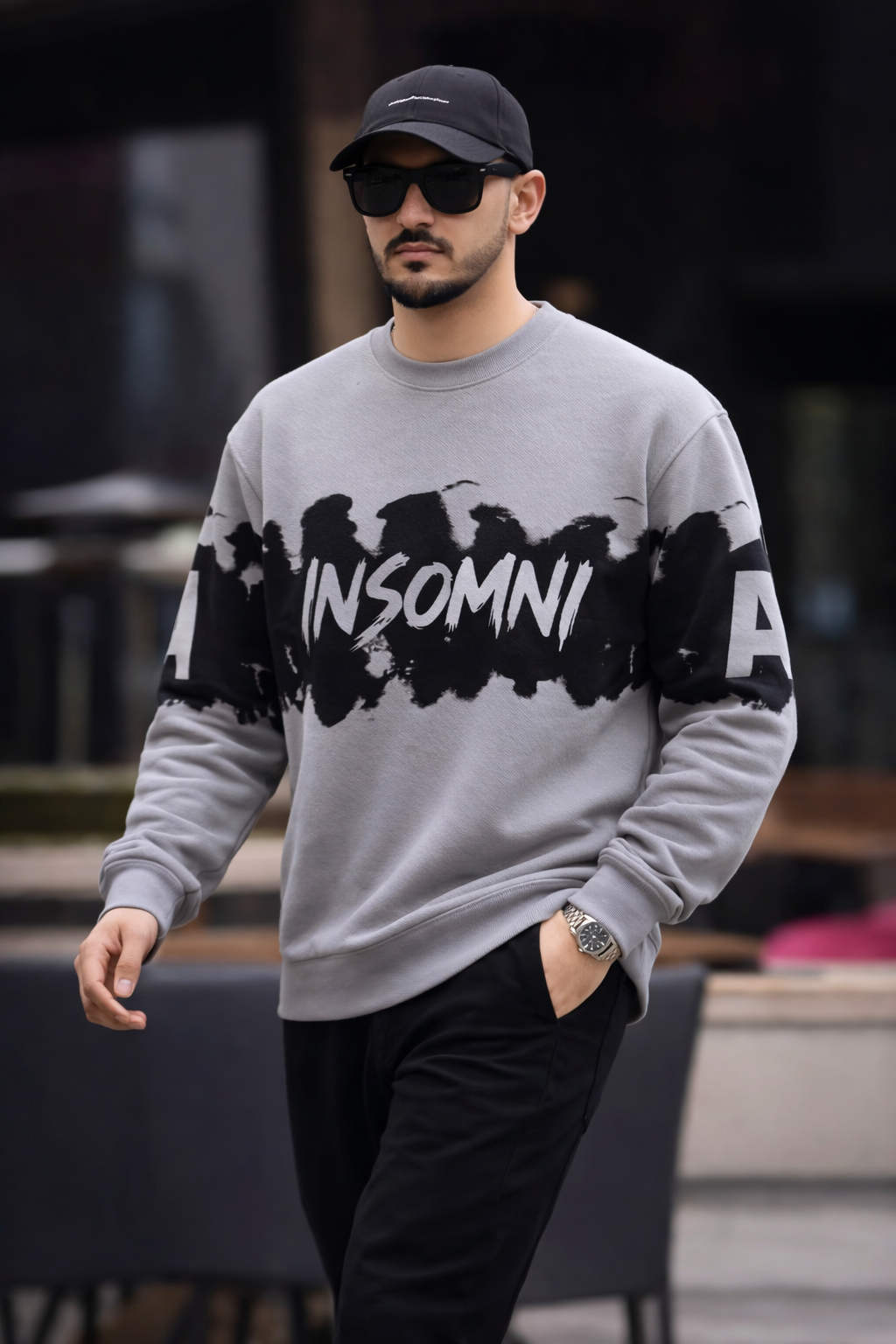 Full sleeve round neck tshirt buy @250 rs only (Ash)