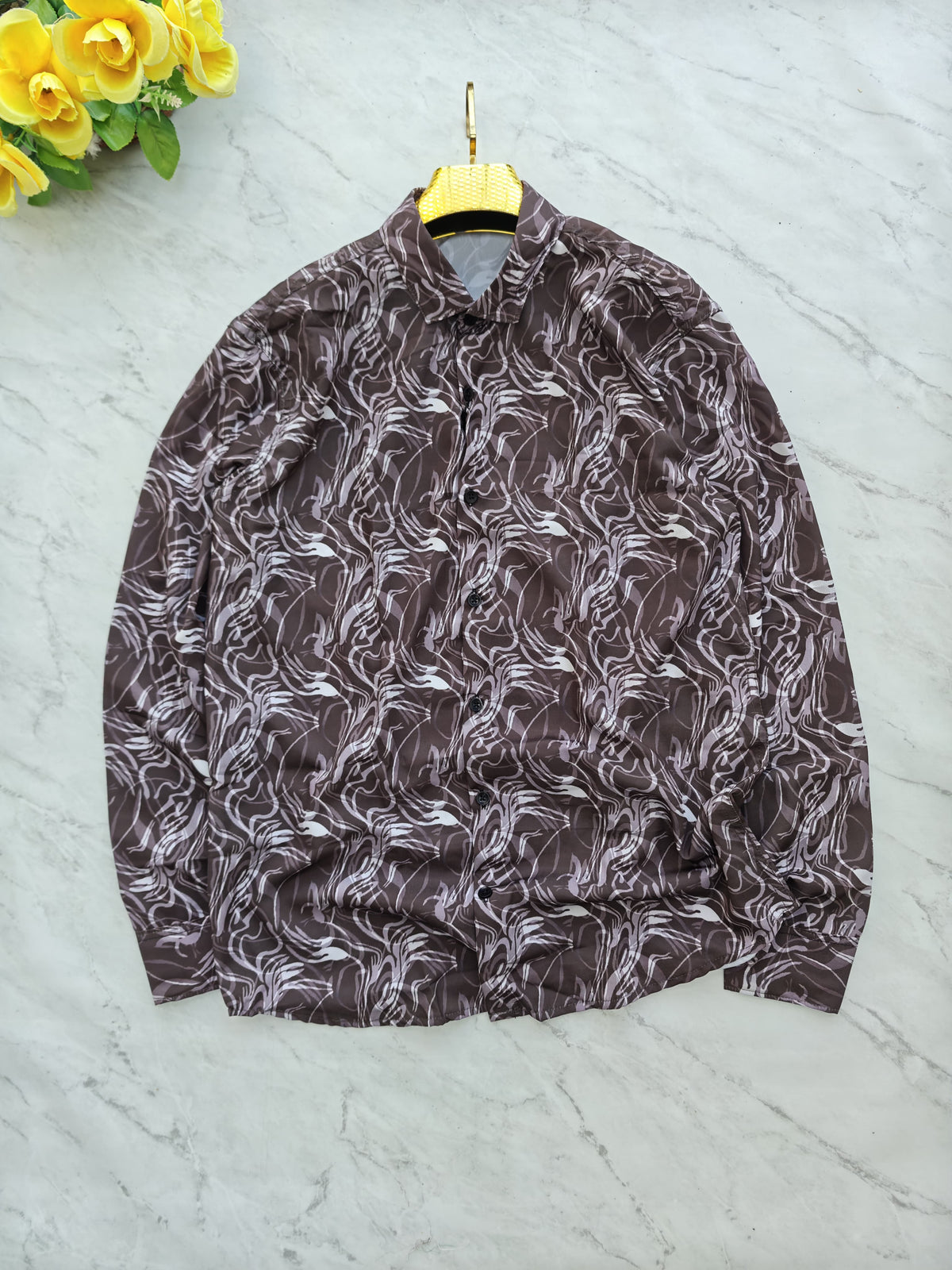 MFW Floral Viscose Printed Full Sleeve Shirt Single pcs @299 and Buy 4 pcs combo @999