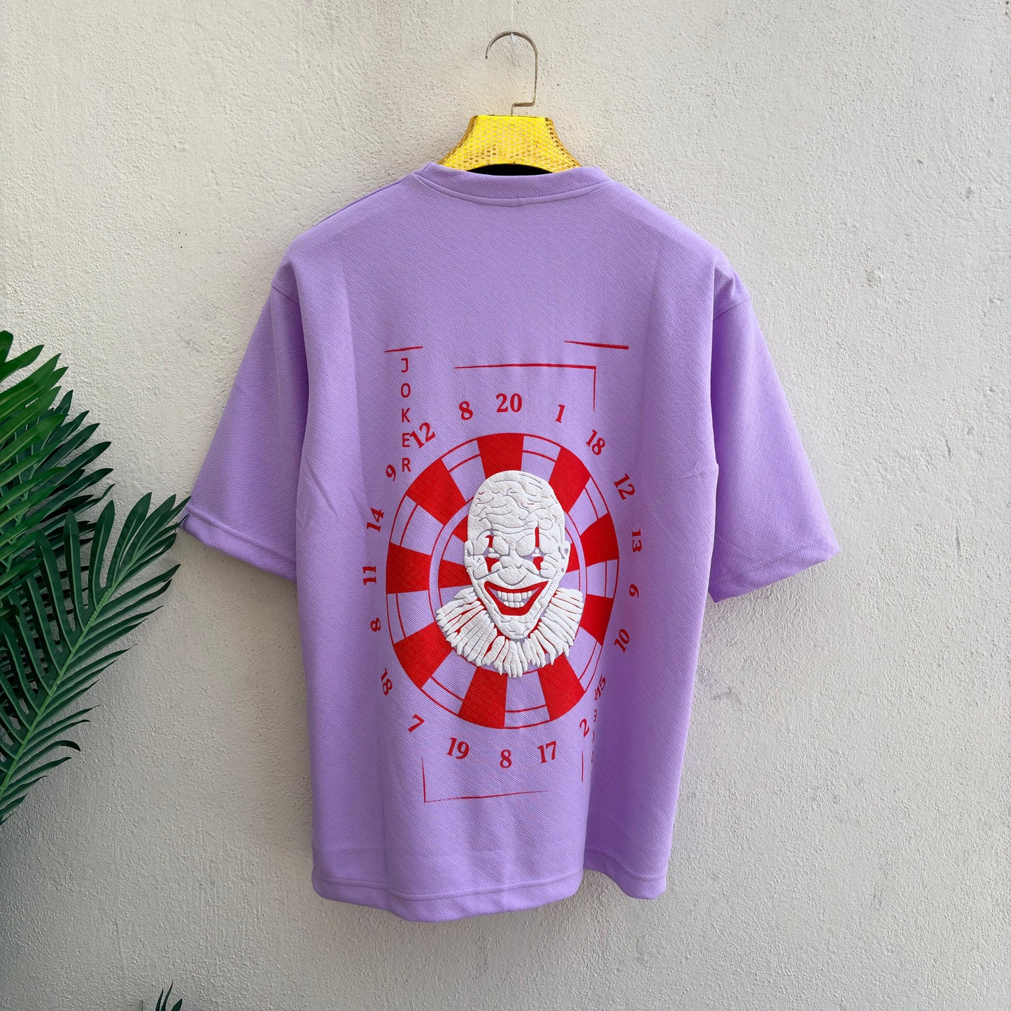 Round neck Front and back print droup shoulder Tshirt 1 pc @199 and 3 pcs @ 499