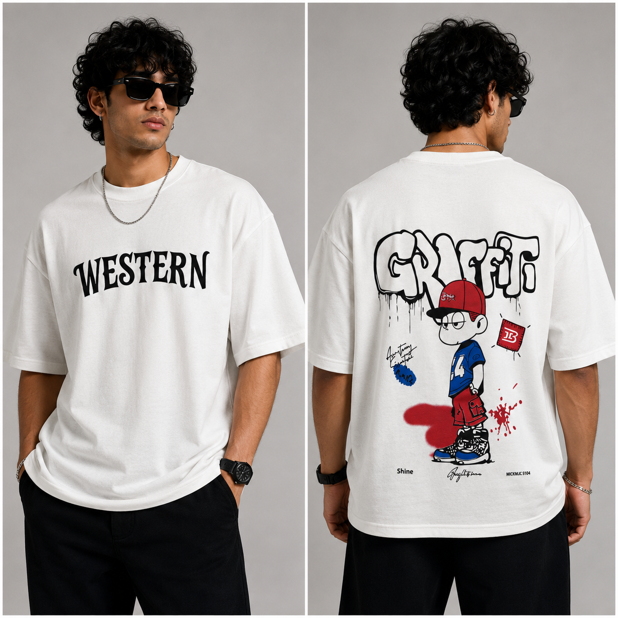 (NEW)MFW drop shoulder Tshirt 1 pc @199 and 3 pcs @ 499