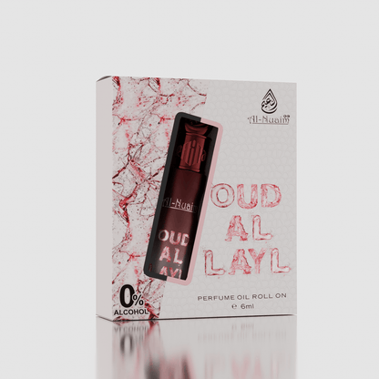 Oud Al layl 6 ml Alcohol Free attar perfume