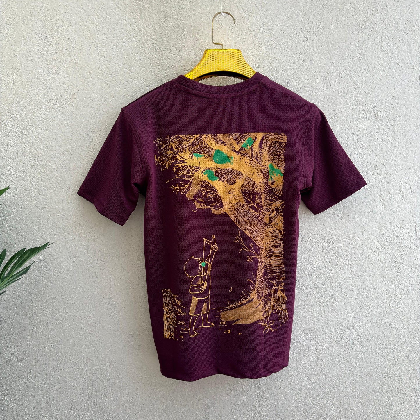 Half sleeve Round neck Front and back Printed Tshirt 1 pc @199 and 3 pcs @ 499