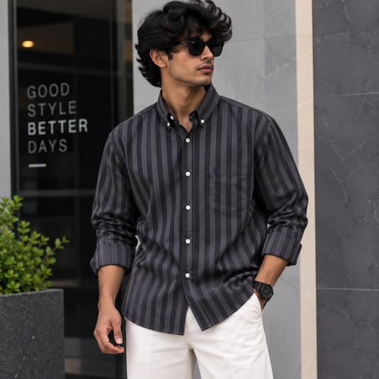 MFW Full sleeve stripes shirts Single pcs @299 and Buy 4 pcs combo @999
