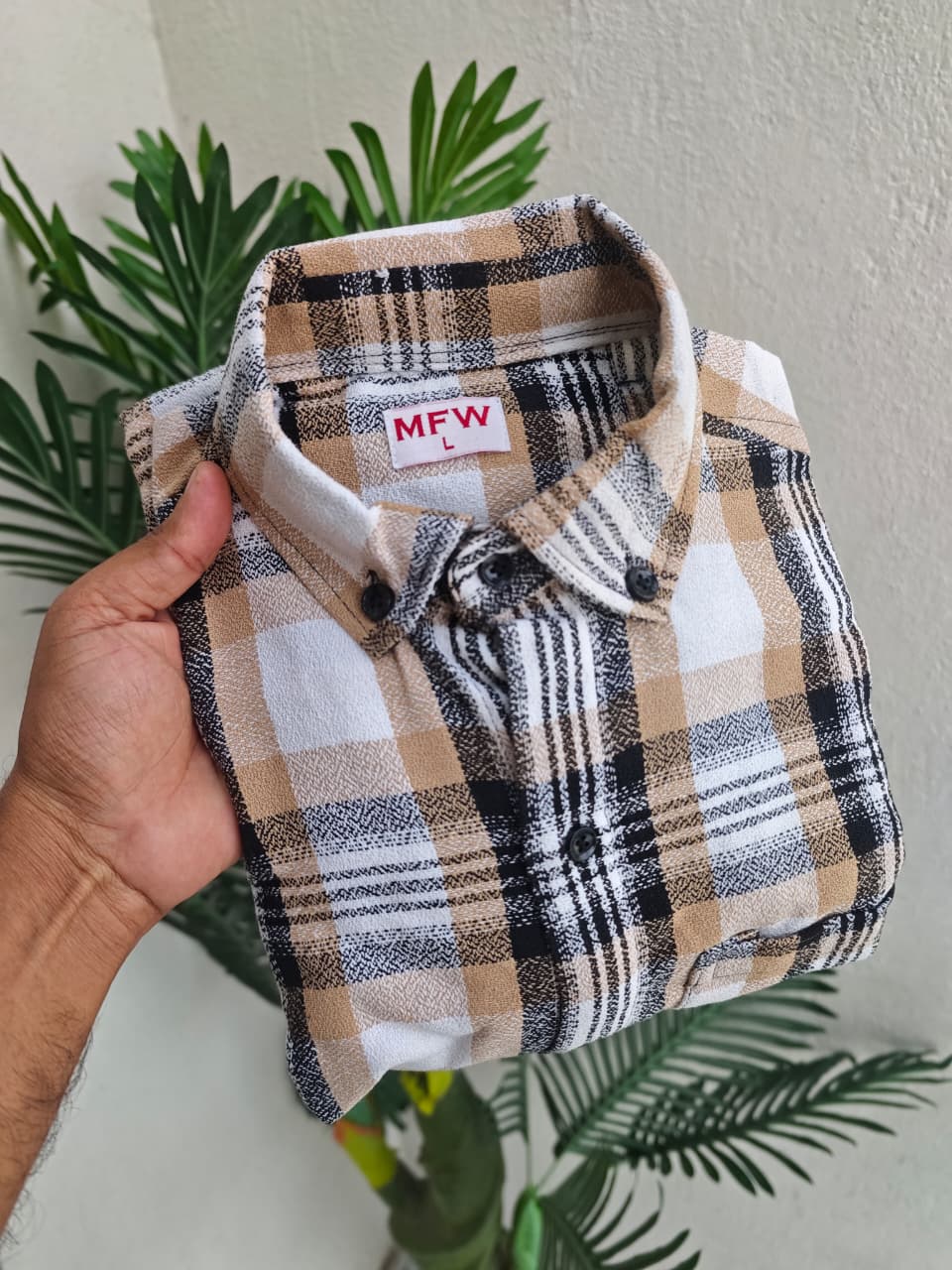 MFW old money type flannel checked shirts Single pcs @299 and Buy 4 pcs combo @999