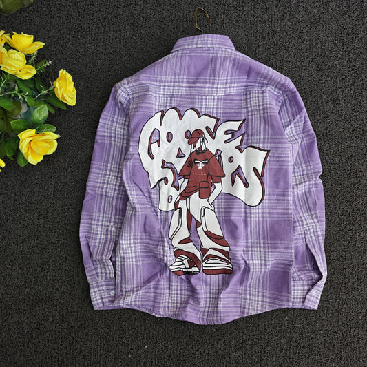 Men's Double pocket  baggy Back printed shirt single pcs @350 and Buy 3 pc combo @999