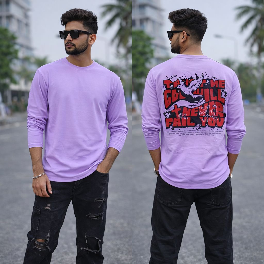 Round neck full sleeve tshirt buy 3 pcs @499 and 1 pcs @199