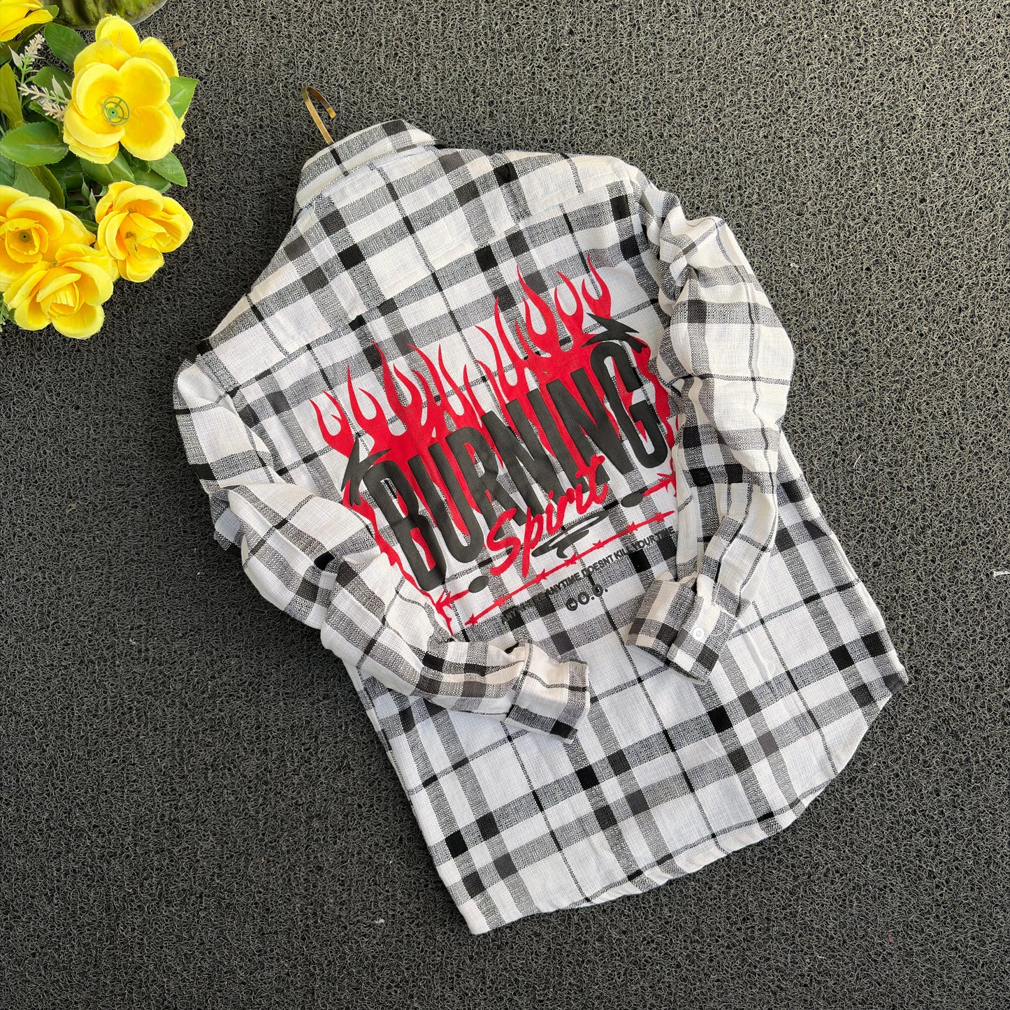 Men's Double pocket  baggy Back printed shirt single pcs @350 and Buy 3 pc combo @999