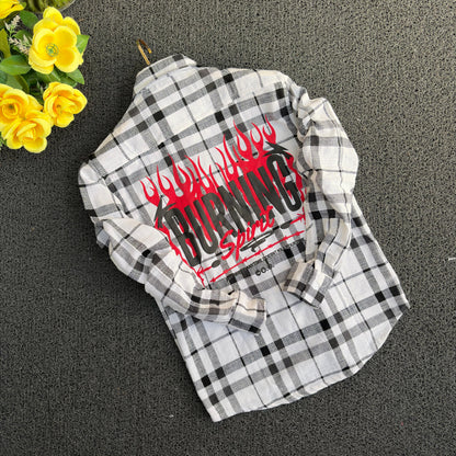 Men's Double pocket  baggy Back printed shirt single pcs @350 and Buy 3 pc combo @999