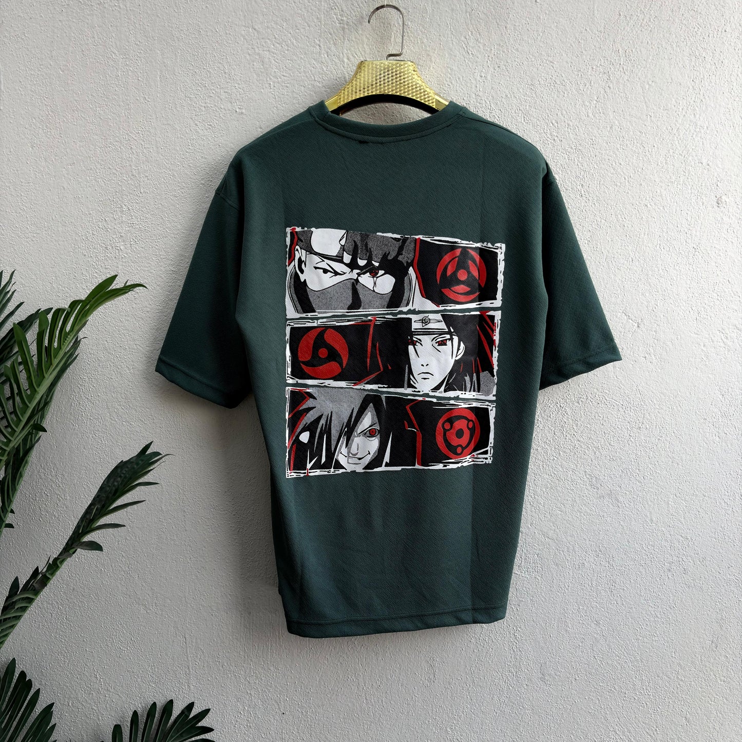 Round neck Front and back print droup shoulder Tshirt 1 pc @199 and 3 pcs @ 499