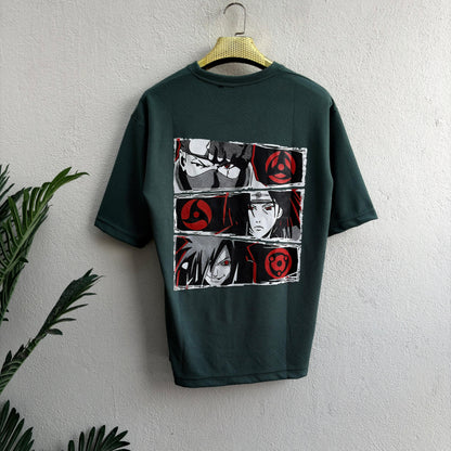 Round neck Front and back print droup shoulder Tshirt 1 pc @199 and 3 pcs @ 499