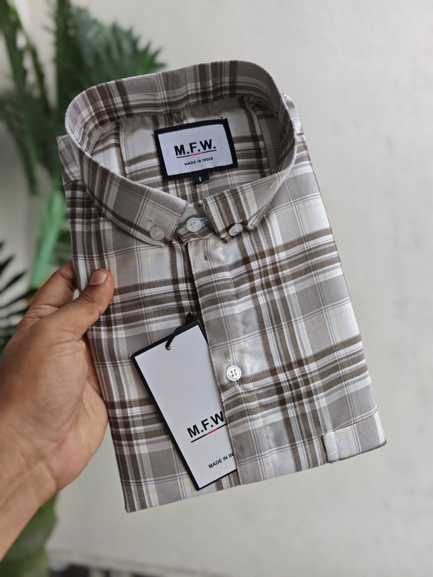 Mfw oxford Checked shirts Single pcs @299 and Buy 4 pcs combo @999(New)
