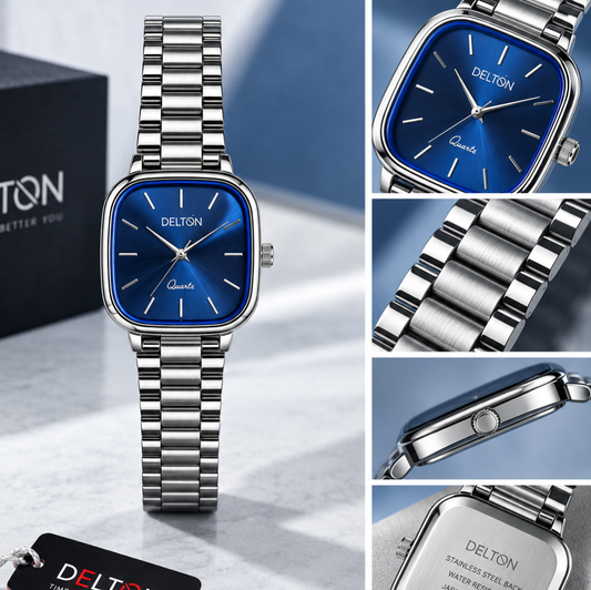 MFW Square style stainless Steel watch Buy @200rs