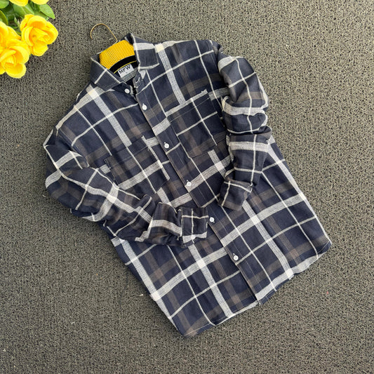 Men's Double pocket  baggy Back printed shirt single pcs @350 and Buy 3 pc combo @999