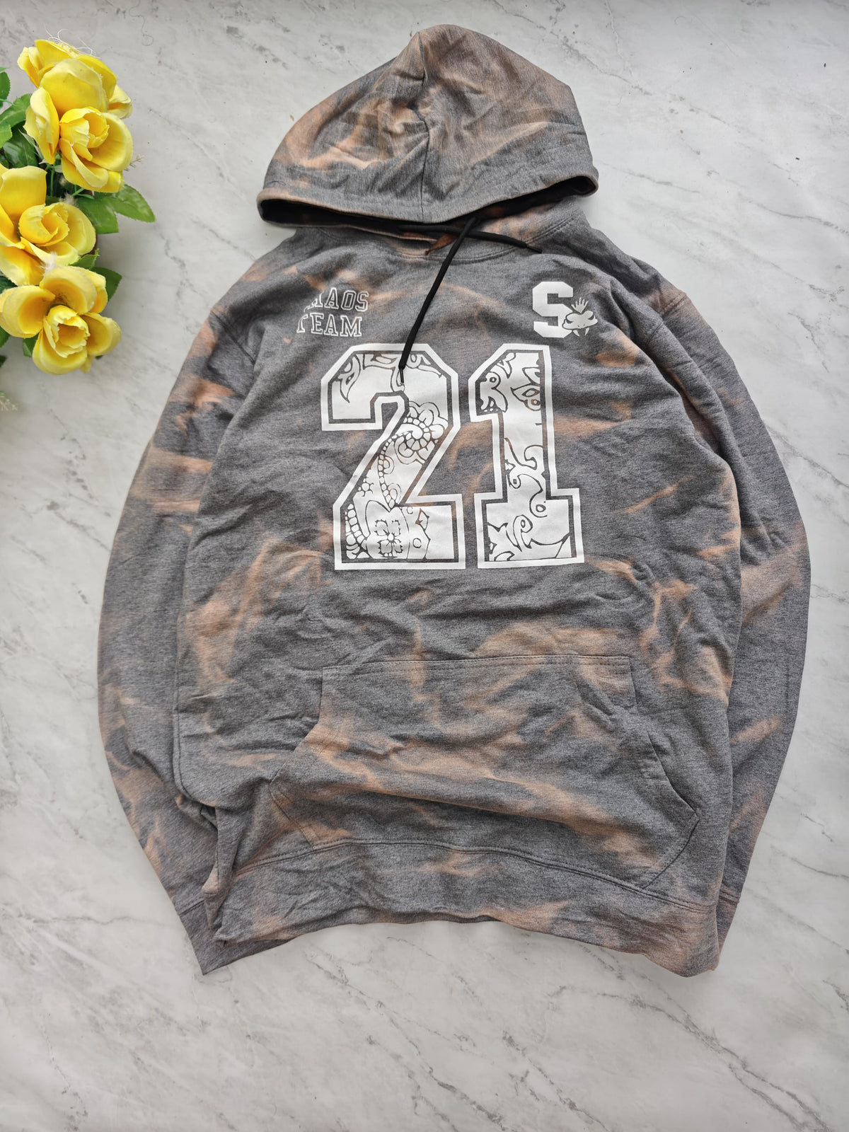 Men's premium Acid wash Hoodies single pcs @299 and Buy 4 pcs combo @999(Random design only no color selection only size selection )