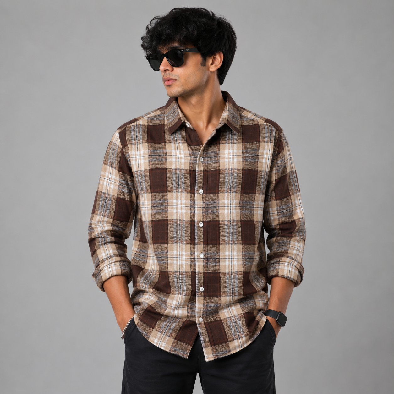 MFW Grindal fabric full sleeve shirts Single pcs @299 and Buy 4 pcs combo @999
