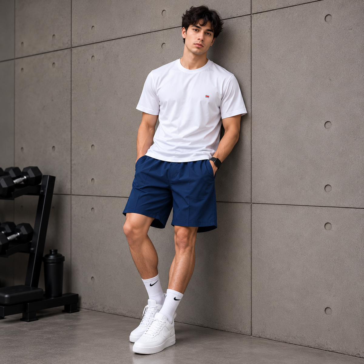 2 in 1 Combo Dry fit tshirt + Shorts buy @250 rs only