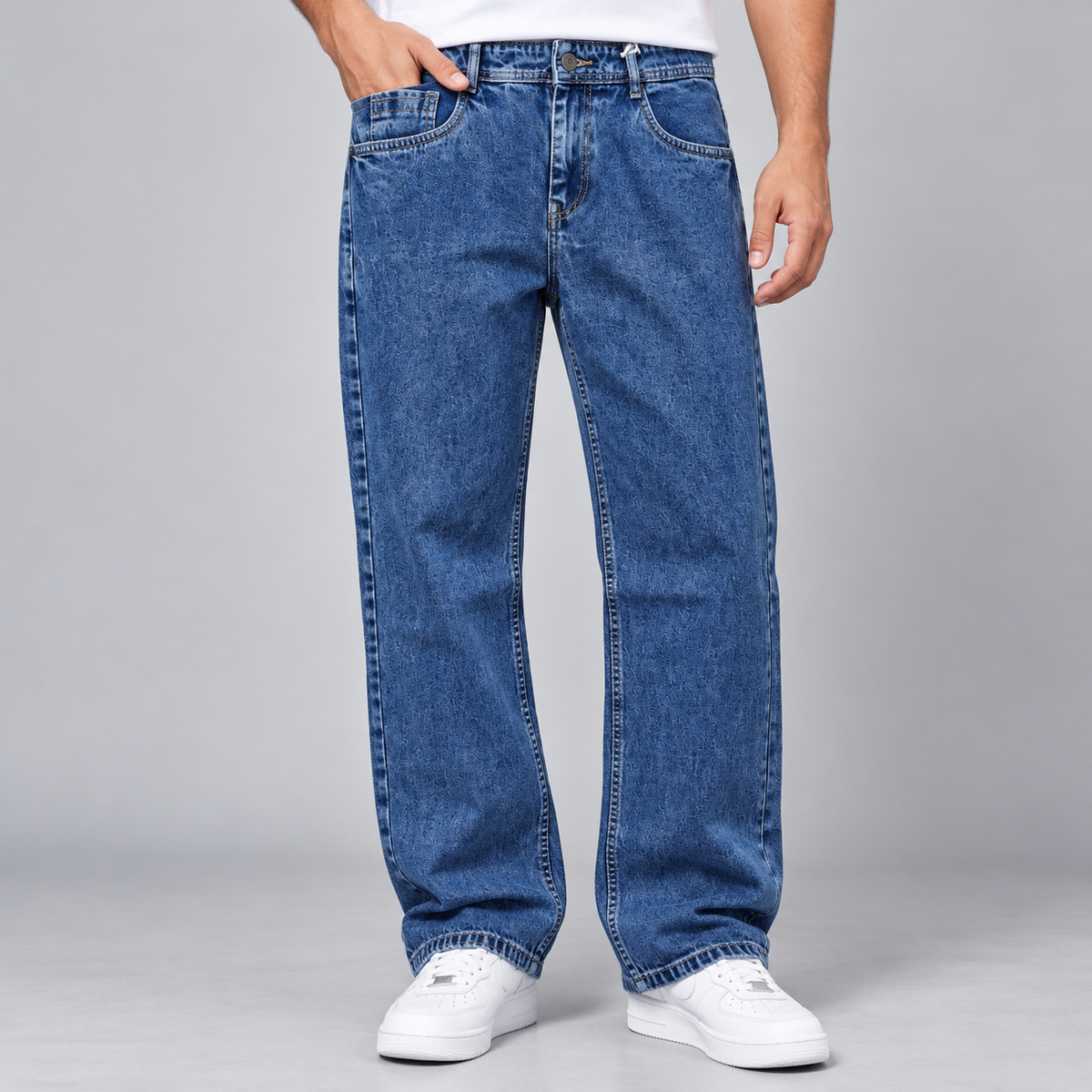 Mfw semi baggy jeans pant buy @450 rs only