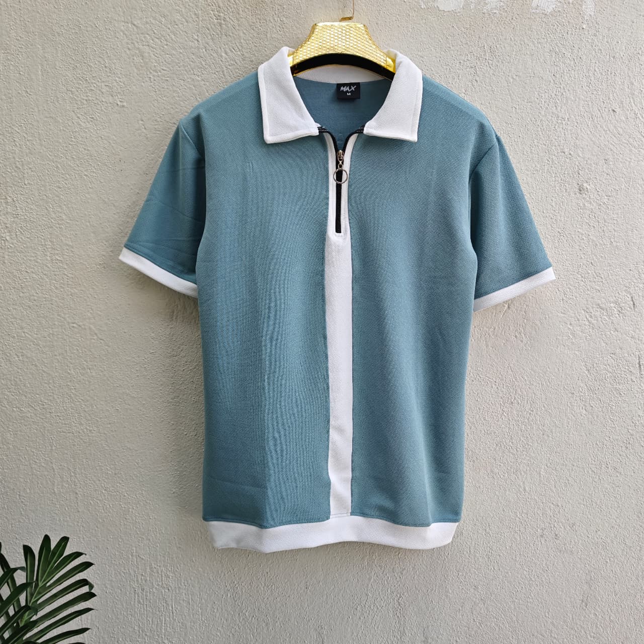 Mfw Korean zipper T shirt buy 1 pc @199 and 3pcs @ 499