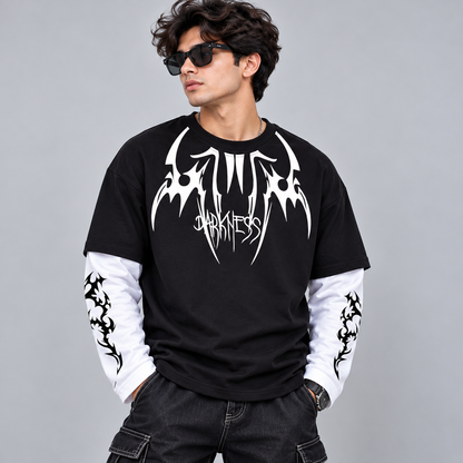 Round neck full sleeve Doctor sleeve tshirt buy @250 rs only