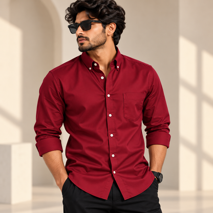 shirts Single pcs @299 and Buy 4 pcs combo @999 (RED)