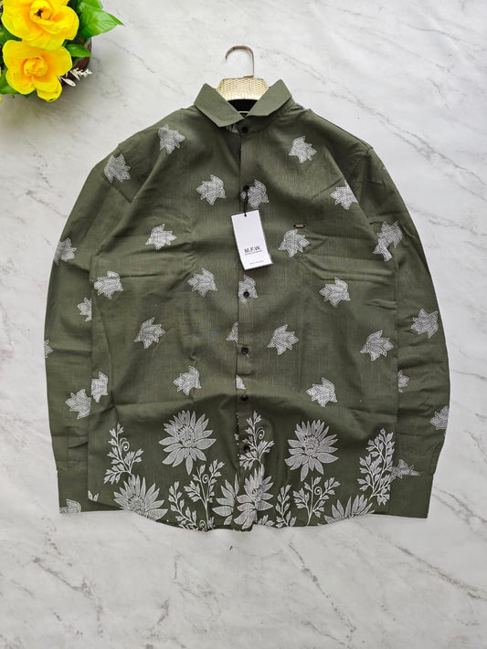MFW border printed shirts Single pcs @299 and Buy 4 pcs combo @999 [D2]