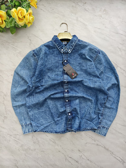Men's Full sleeve Denim Shirts single pcs @350 and Buy 3 pc combo @999