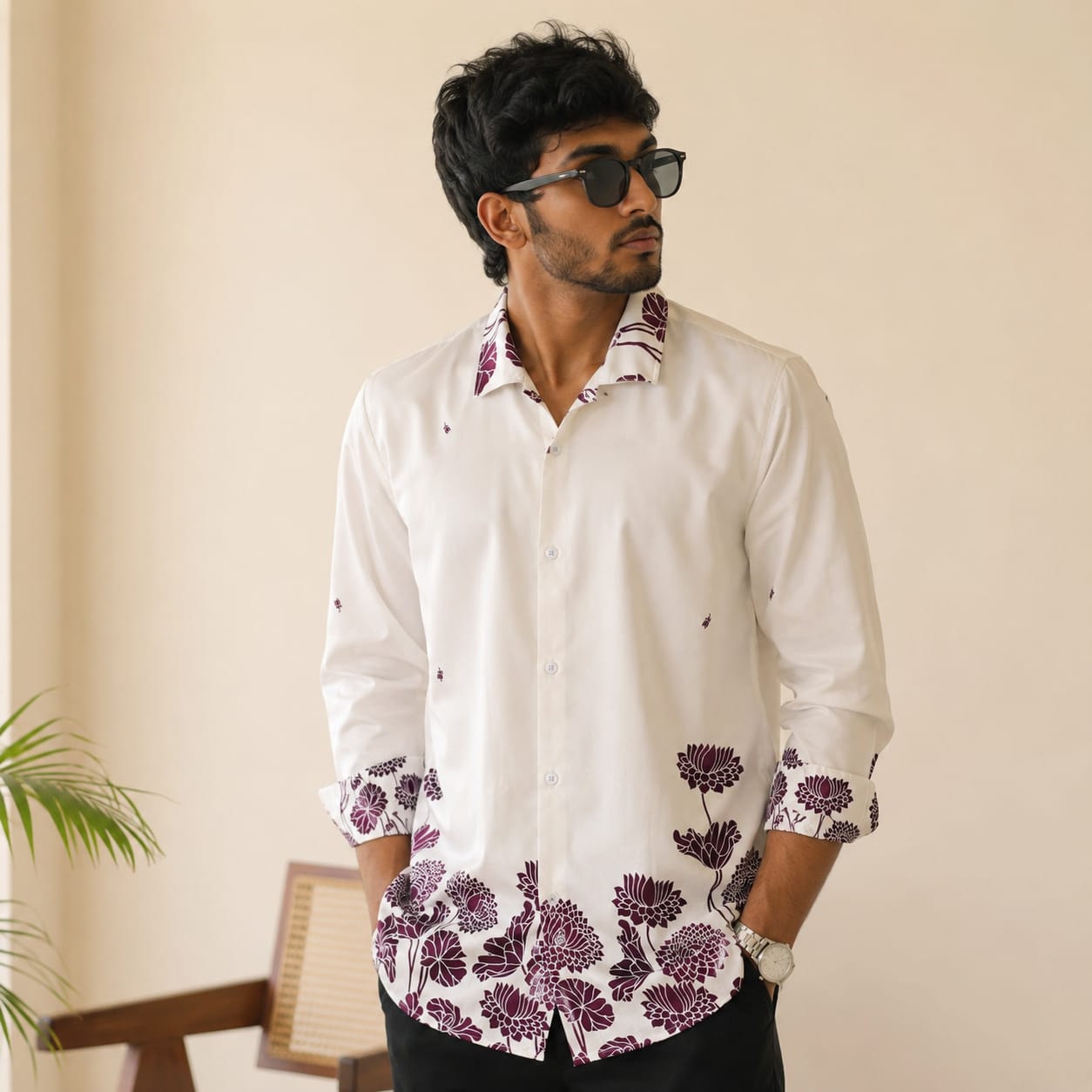 MFW viscose bottom printed shirts Single pcs @299 and Buy 4 pcs combo @999
