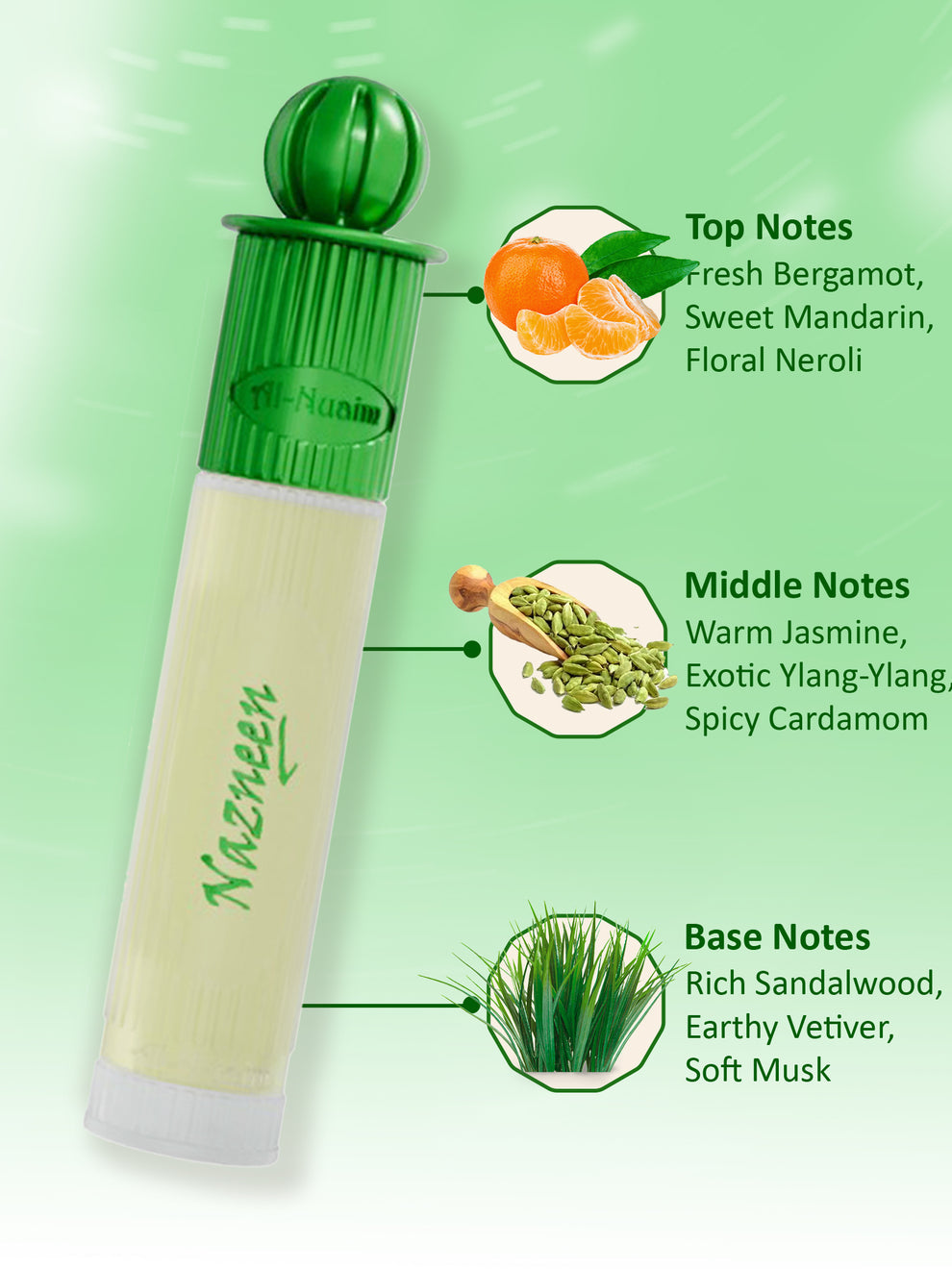 Nazneen 6 ml Alcohol Free attar perfume