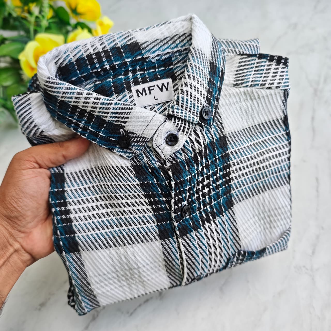 Mfw Single pocket weaving shirts Single pcs @299 and Buy 4 pcs combo @999