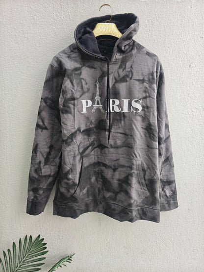 Men's premium Loopknit Hoodies single pcs @299 and Buy 4 pcs combo @999(Random design only no color selection only size selection )