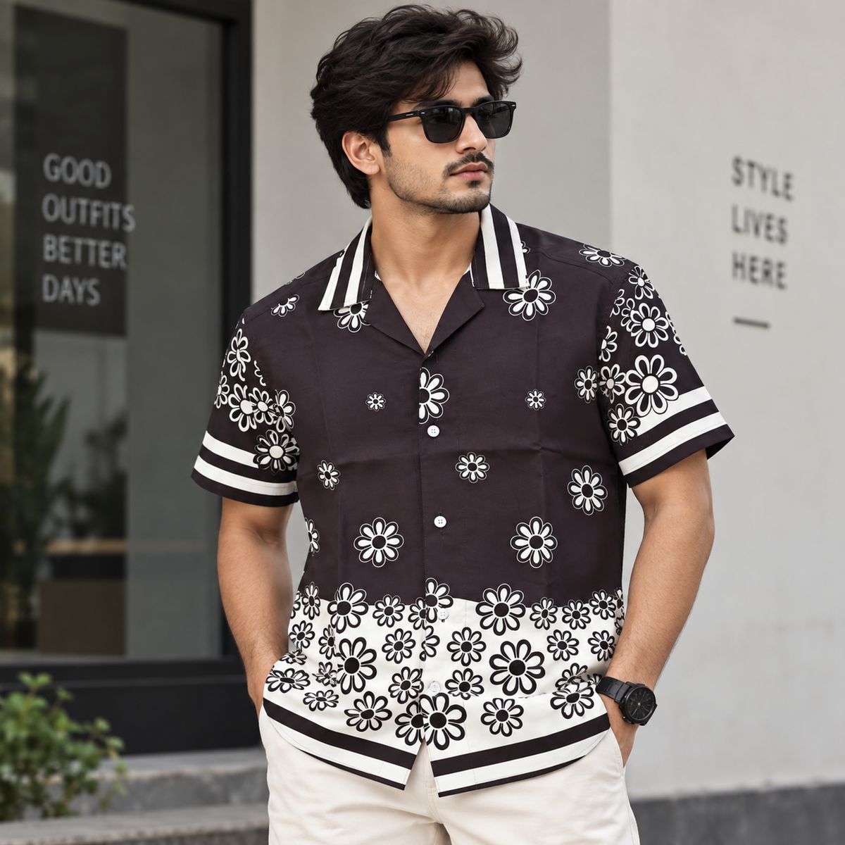 MFW Cuban collar printed shirts Buy @250 rs only