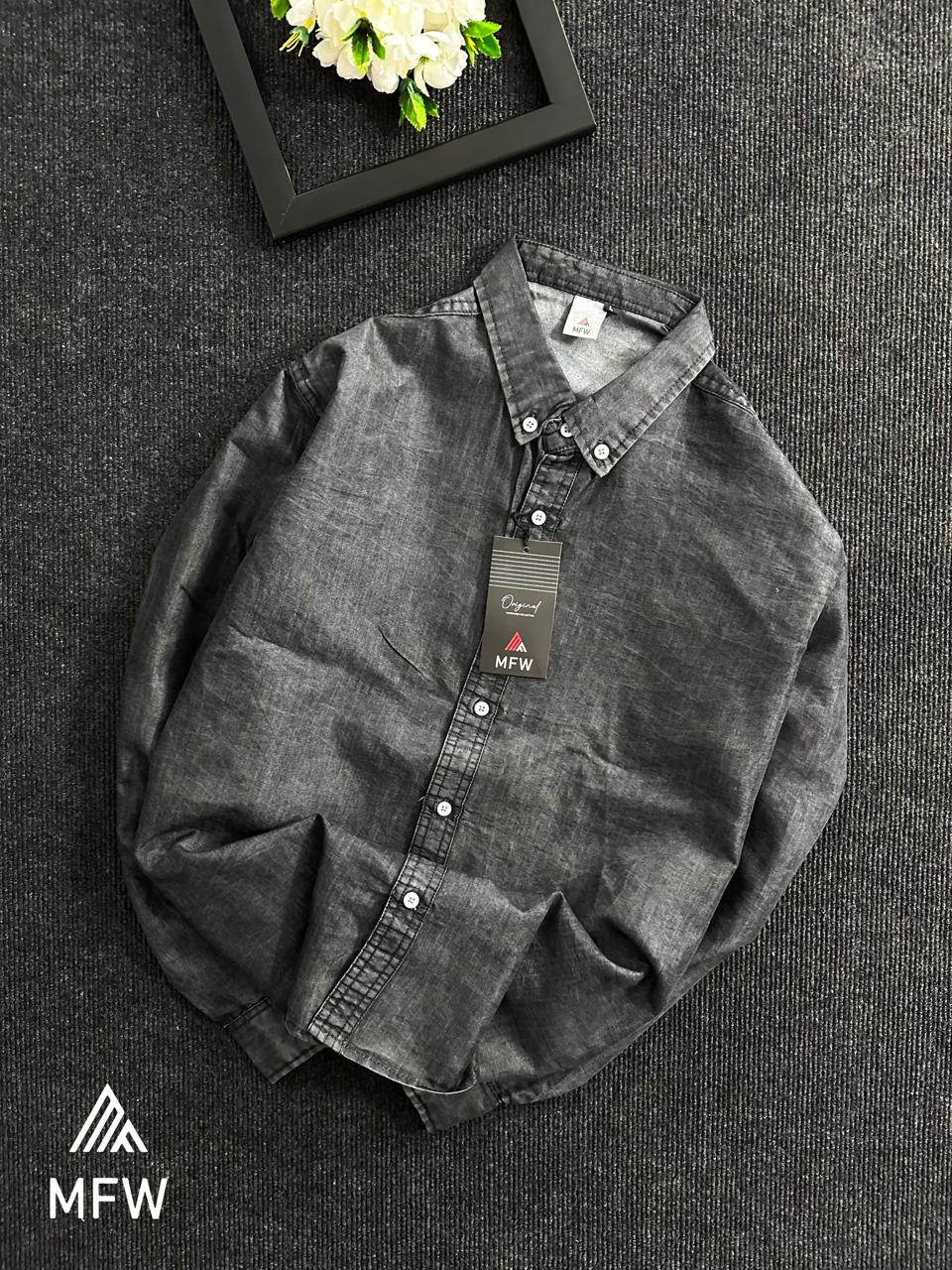 Men's Full sleeve Denim Shirts single pcs @350 and Buy 3 pc combo @999