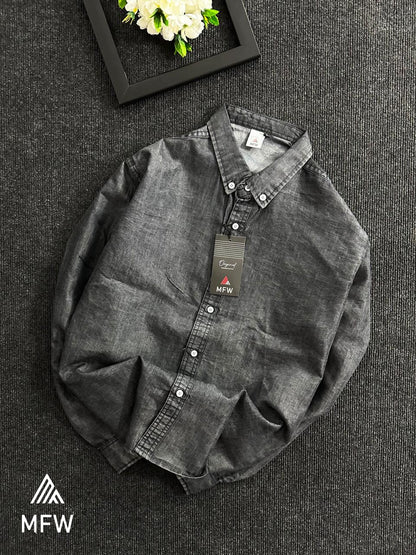 Men's Full sleeve Denim Shirts single pcs @350 and Buy 3 pc combo @999